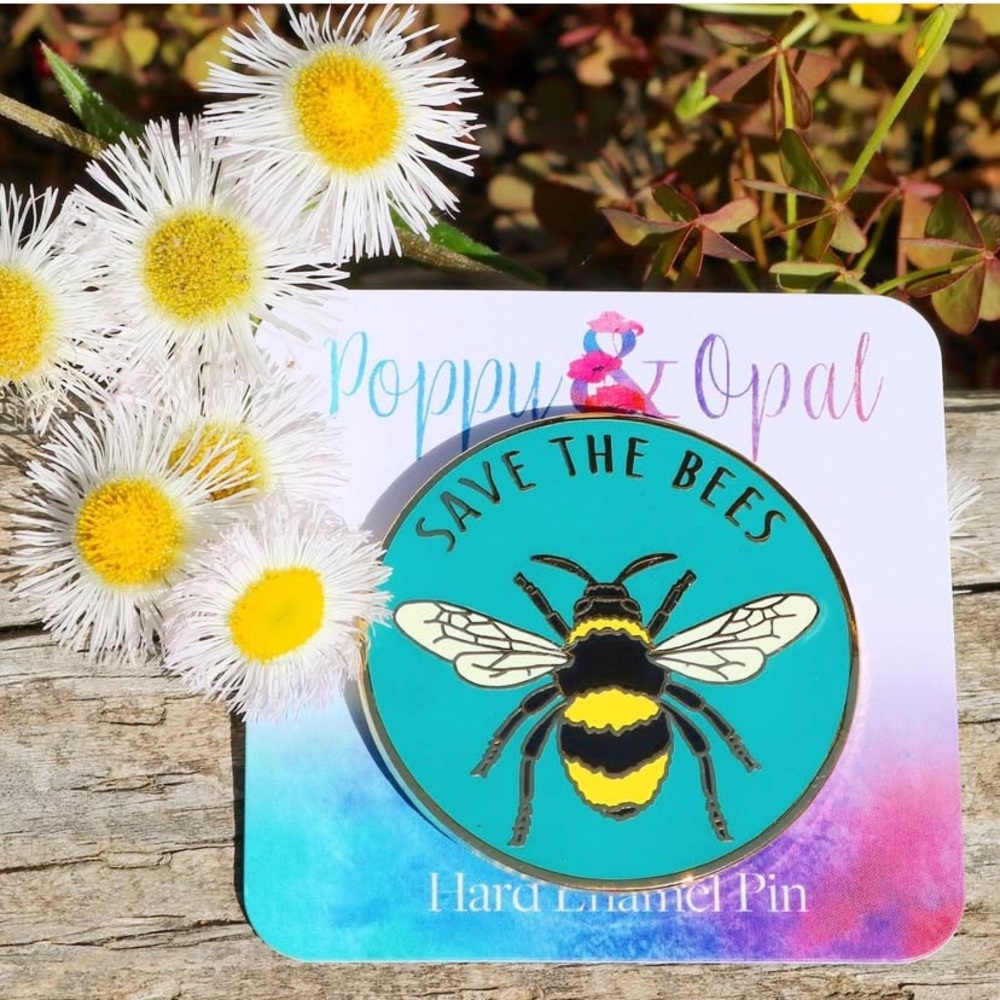 Save the Bees Enamel Pin
